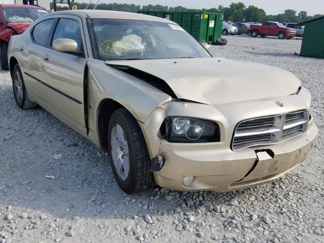 2B3CA3CV7AH186881 - 2010 DODGE CHARGER SX GOLD photo 9