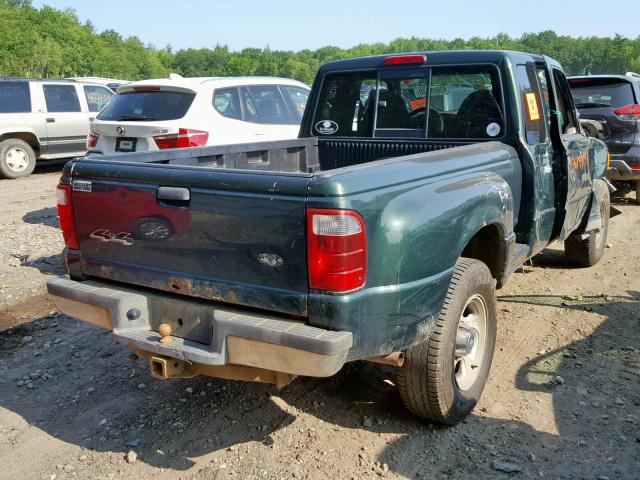 1FTZR45EX3PB45938 - 2003 FORD RANGER SUP GREEN photo 4