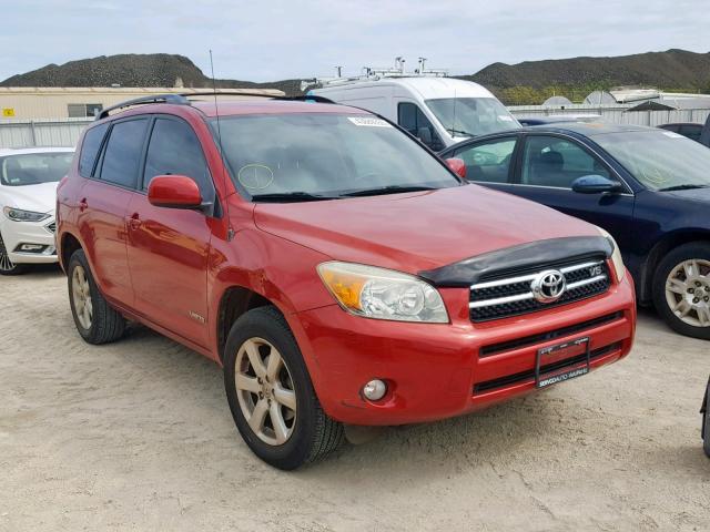 JTMZK31V685020927 - 2008 TOYOTA RAV4 LIMIT RED photo 1