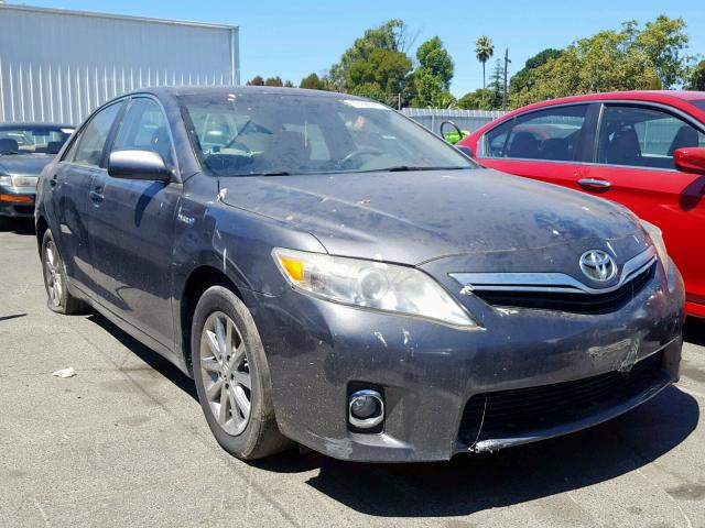 4T1BB3EK0BU140507 - 2011 TOYOTA CAMRY HYBR GRAY photo 1