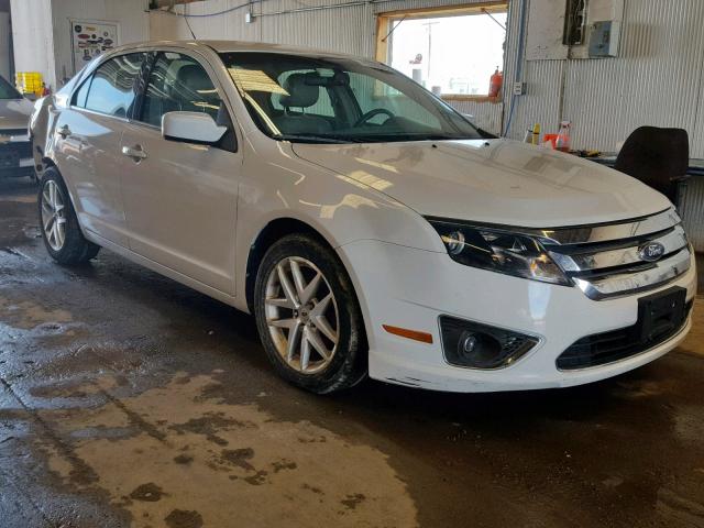 3FAHP0JA4BR252929 - 2011 FORD FUSION SEL WHITE photo 1