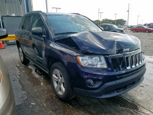 1C4NJCBB5CD686424 - 2012 JEEP COMPASS SP ლურჯი ფოტო 1