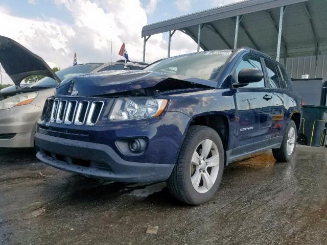 1C4NJCBB5CD686424 - 2012 JEEP COMPASS SP ლურჯი ფოტო 2