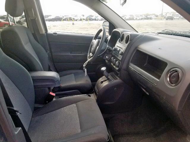 1C4NJCBB5CD686424 - 2012 JEEP COMPASS SP ლურჯი ფოტო 5