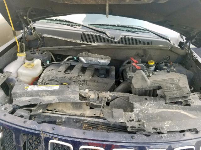 1C4NJCBB5CD686424 - 2012 JEEP COMPASS SP ლურჯი ფოტო 7