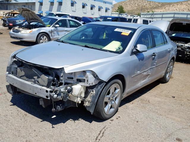 1G1ZH57B394162840 - 2009 CHEVROLET MALIBU 1LT 银色 照片 2