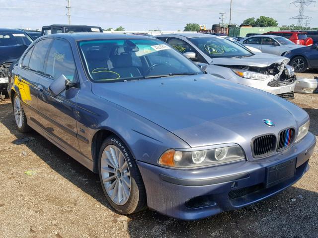 WBADN53441GC97068 - 2001 BMW 540 I BLUE photo 1