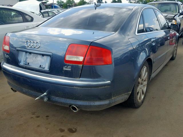 WAUML44E15N001039 - 2005 AUDI A8 L QUATT BLUE photo 4