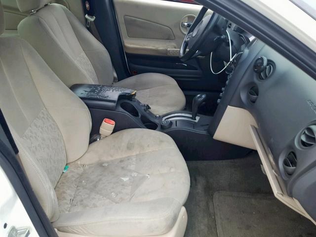 2G2WS522441163670 - 2004 PONTIAC GRAND PRIX WHITE photo 5