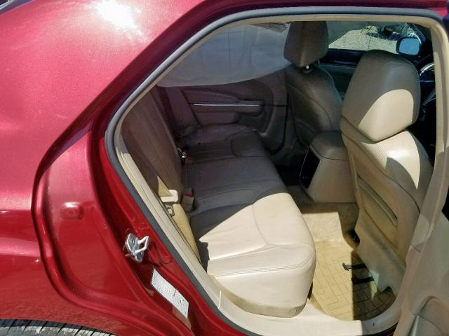 2C3CCACG8CH200745 - 2012 CHRYSLER 300 LIMITE RED photo 6