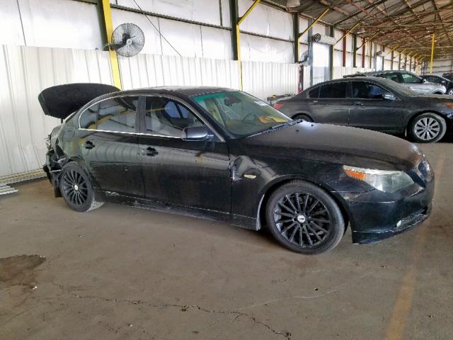 WBANA53555B863442 - 2005 BMW 525 I BLACK photo 1