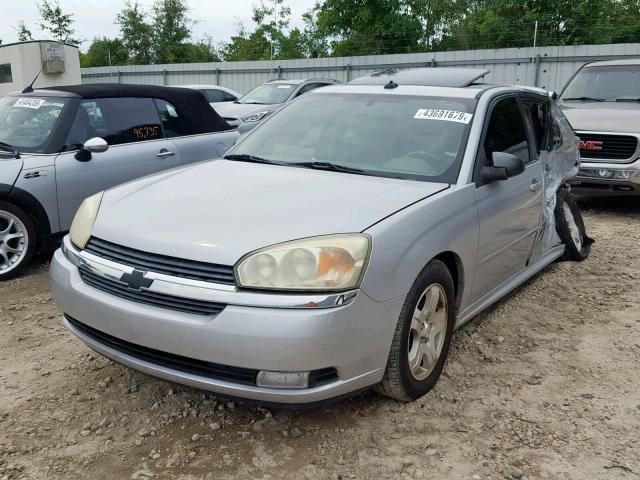 1G1ZU64855F120002 - 2005 CHEVROLET MALIBU MAX 银色 照片 2