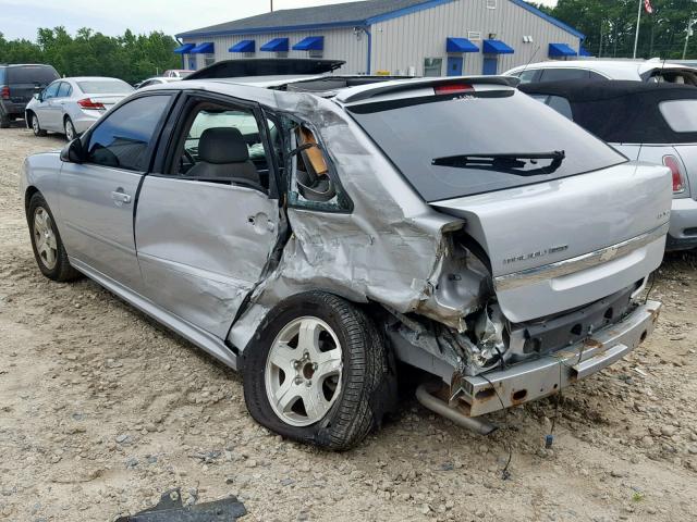 1G1ZU64855F120002 - 2005 CHEVROLET MALIBU MAX 银色 照片 3