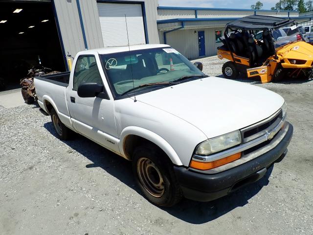 1GCCS14WX28135437 - 2002 CHEVROLET S TRUCK S1 WHITE photo 1