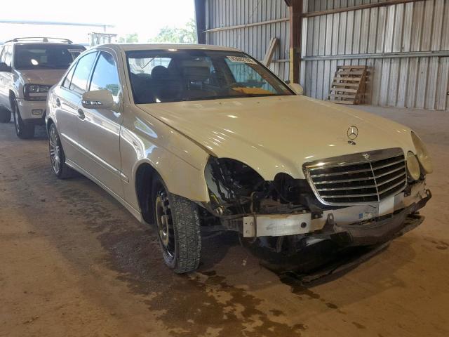 WDBUF56X38B311664 - 2008 MERCEDES-BENZ E 350 WHITE photo 1