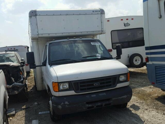 1FDXE45S76DA59173 - 2006 FORD E450 WHITE photo 1