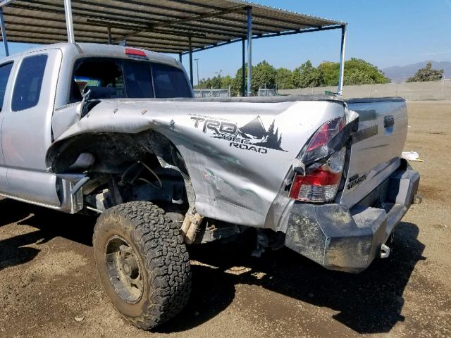 5TFUU4EN4CX033872 - 2012 TOYOTA TACOMA SILVER photo 9