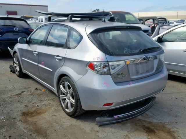 JF1GH6D61AH809850 - 2010 SUBARU IMPREZA OU GRAY photo 3