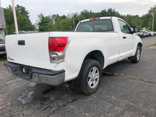 5TFLU52148X014636 - 2008 TOYOTA TUNDRA WHITE photo 4