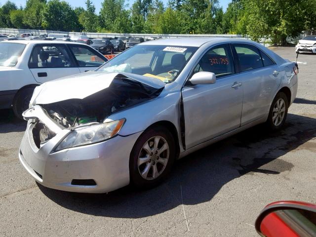 4T1BE46K59U276833 - 2009 TOYOTA CAMRY BASE SILVER photo 2