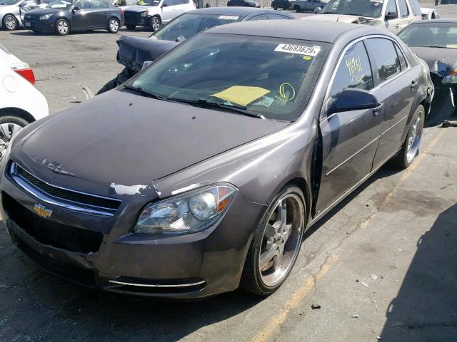 1G1ZC5EB9A4112322 - 2010 CHEVROLET MALIBU 1LT 灰色 照片 2