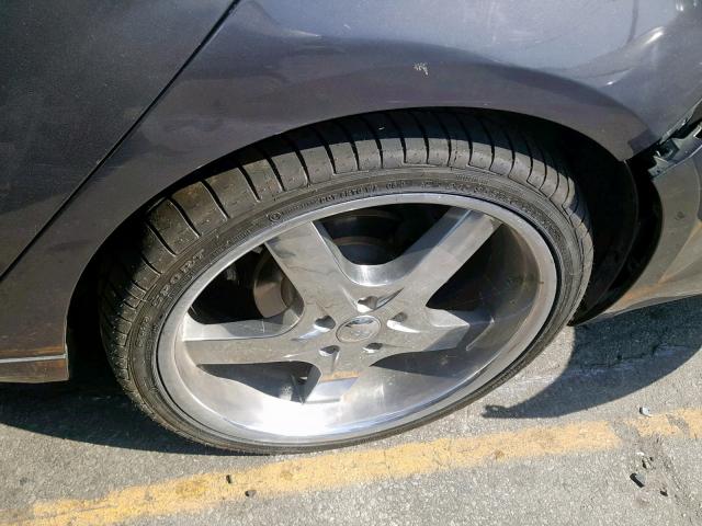 1G1ZC5EB9A4112322 - 2010 CHEVROLET MALIBU 1LT 灰色 照片 9