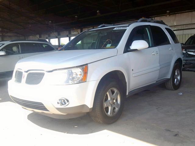 2CKDL63F266095326 - 2006 PONTIAC TORRENT WHITE photo 2