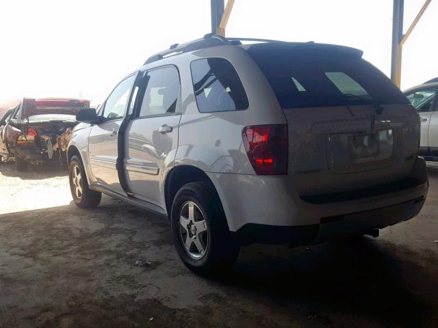 2CKDL63F266095326 - 2006 PONTIAC TORRENT WHITE photo 3