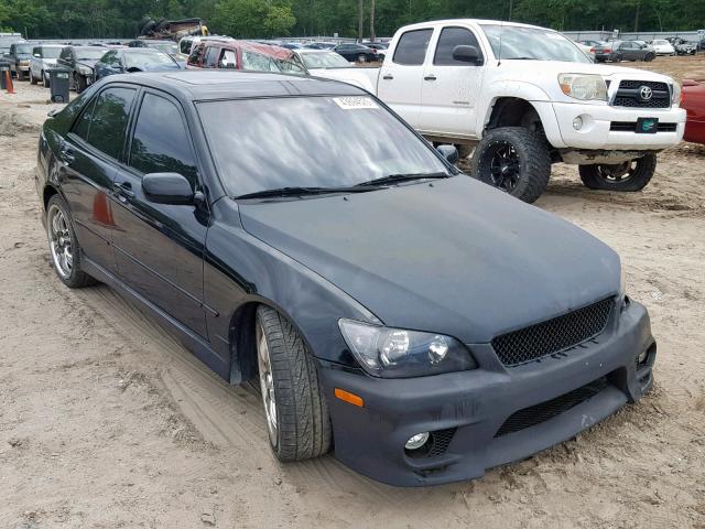 JTHBD192230066513 - 2003 LEXUS IS 300 BLACK photo 1