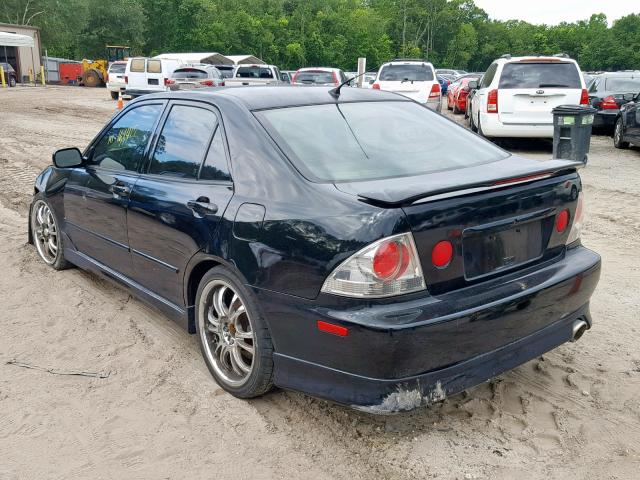 JTHBD192230066513 - 2003 LEXUS IS 300 BLACK photo 3