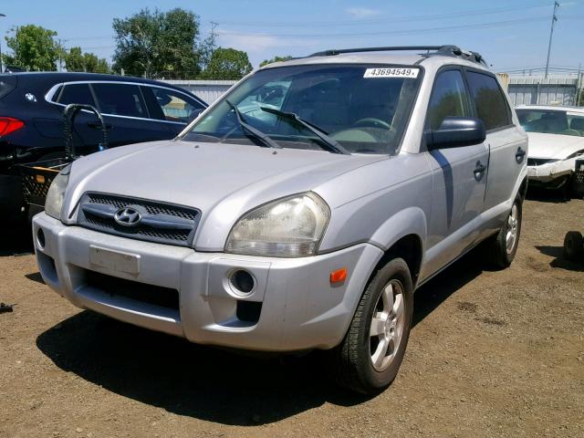 KM8JM12B16U458432 - 2006 HYUNDAI TUCSON GL GRAY photo 2