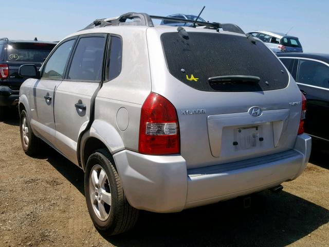 KM8JM12B16U458432 - 2006 HYUNDAI TUCSON GL GRAY photo 3