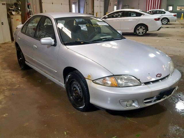 1G1JH52F127483562 - 2002 CHEVROLET CAVALIER L SILVER photo 1