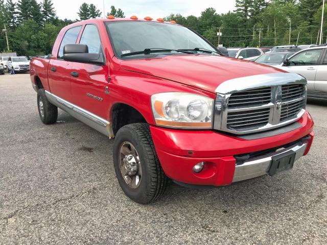 3D3LX39C56G137860 - 2006 DODGE RAM 3500 RED photo 1