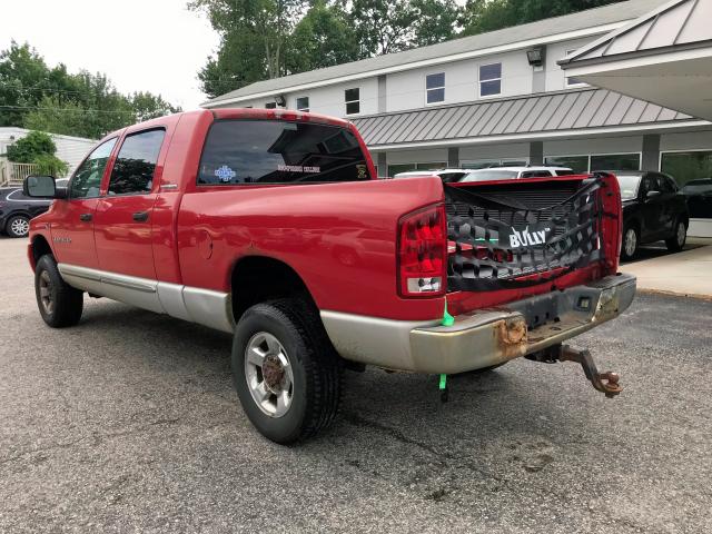 3D3LX39C56G137860 - 2006 DODGE RAM 3500 RED photo 3