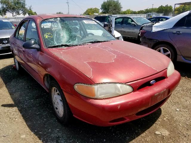 1FAFP13P9XW122485 - 1999 FORD ESCORT SE BURGUNDY photo 1