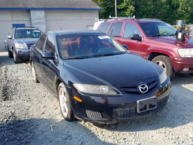 1YVHP80C785M37378 - 2008 MAZDA 6 I BLACK photo 1