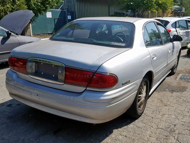 1G4HP54K624185668 - 2002 BUICK LESABRE CU SILVER photo 4