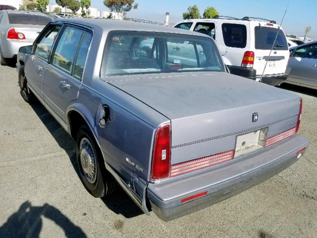 1G3CW54C0L4336421 - 1990 OLDSMOBILE 98 REGENCY BLUE photo 3