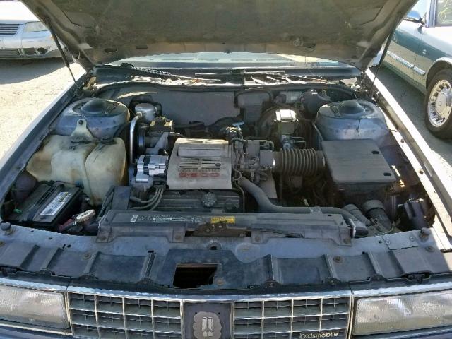 1G3CW54C0L4336421 - 1990 OLDSMOBILE 98 REGENCY BLUE photo 7