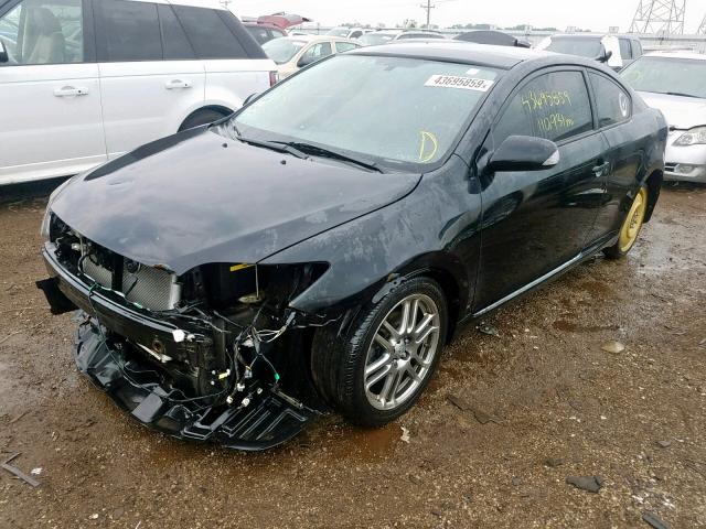 JTKDE3B74A0310810 - 2010 TOYOTA SCION TC შავი ფოტო 2