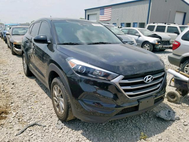 KM8J23A40HU578262 - 2017 HYUNDAI TUCSON SE BLACK photo 1