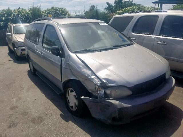 4T3ZF13C81U404890 - 2001 TOYOTA SIENNA LE SILVER photo 1