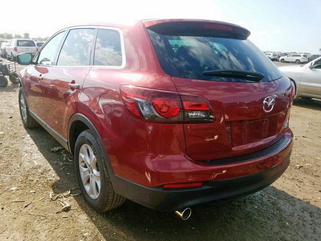 JM3TB3CA7D0420896 - 2013 MAZDA CX-9 TOURI RED photo 3