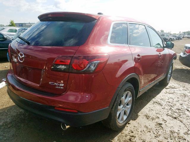 JM3TB3CA7D0420896 - 2013 MAZDA CX-9 TOURI RED photo 4