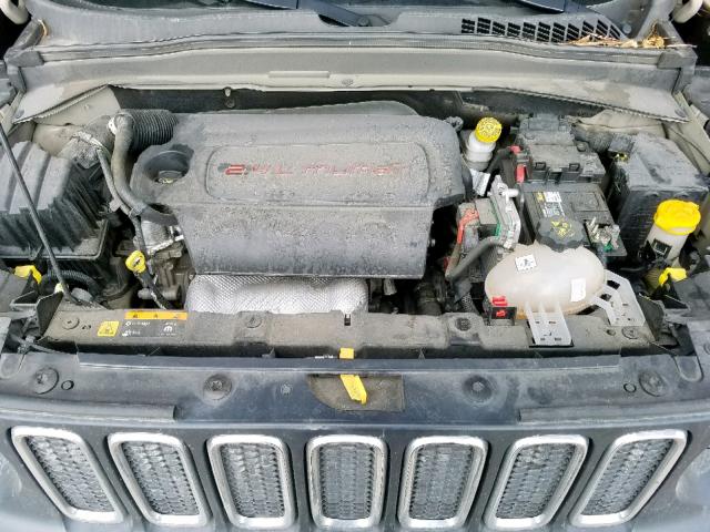 ZACCJAAT0GPD40813 - 2016 JEEP RENEGADE S ბეჟი ფოტო 7