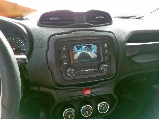 ZACCJAAT0GPD40813 - 2016 JEEP RENEGADE S ბეჟი ფოტო 9