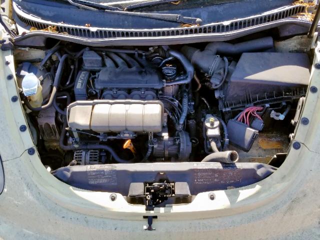 3VWCM31Y34M311932 - 2004 VOLKSWAGEN NEW BEETLE Sarı foto 7