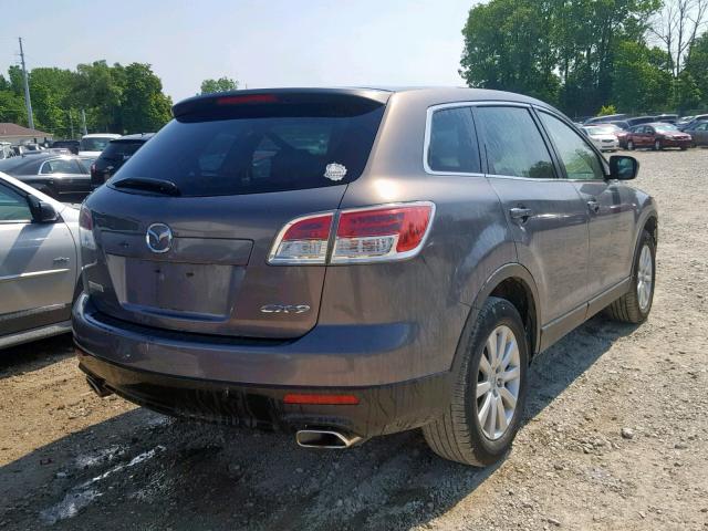 JM3TB28A380138022 - 2008 MAZDA CX-9 GRAY photo 4