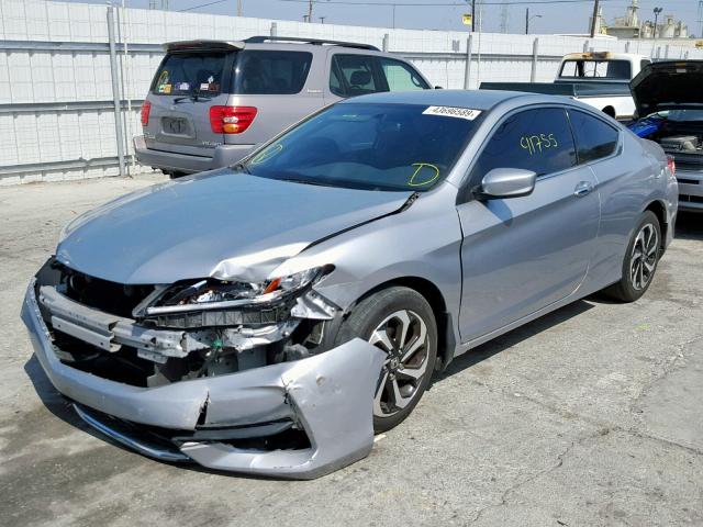 1HGCT1B39GA009271 - 2016 HONDA ACCORD LX- SILVER photo 2